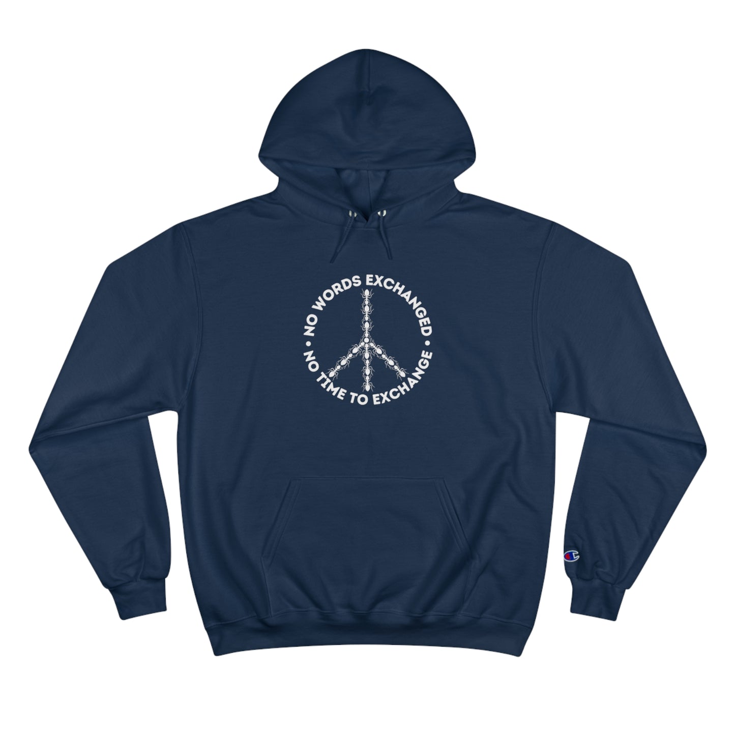 Ants Marching Peace Sign Unisex DMB Hooded Sweatshirt