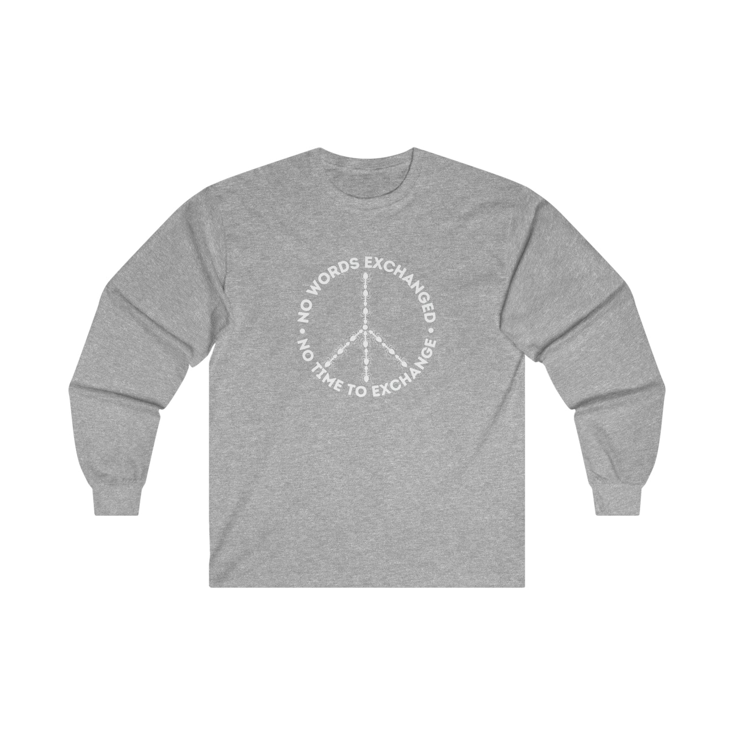 Ants Marching Peace Sign Long Sleeve DMB Tee