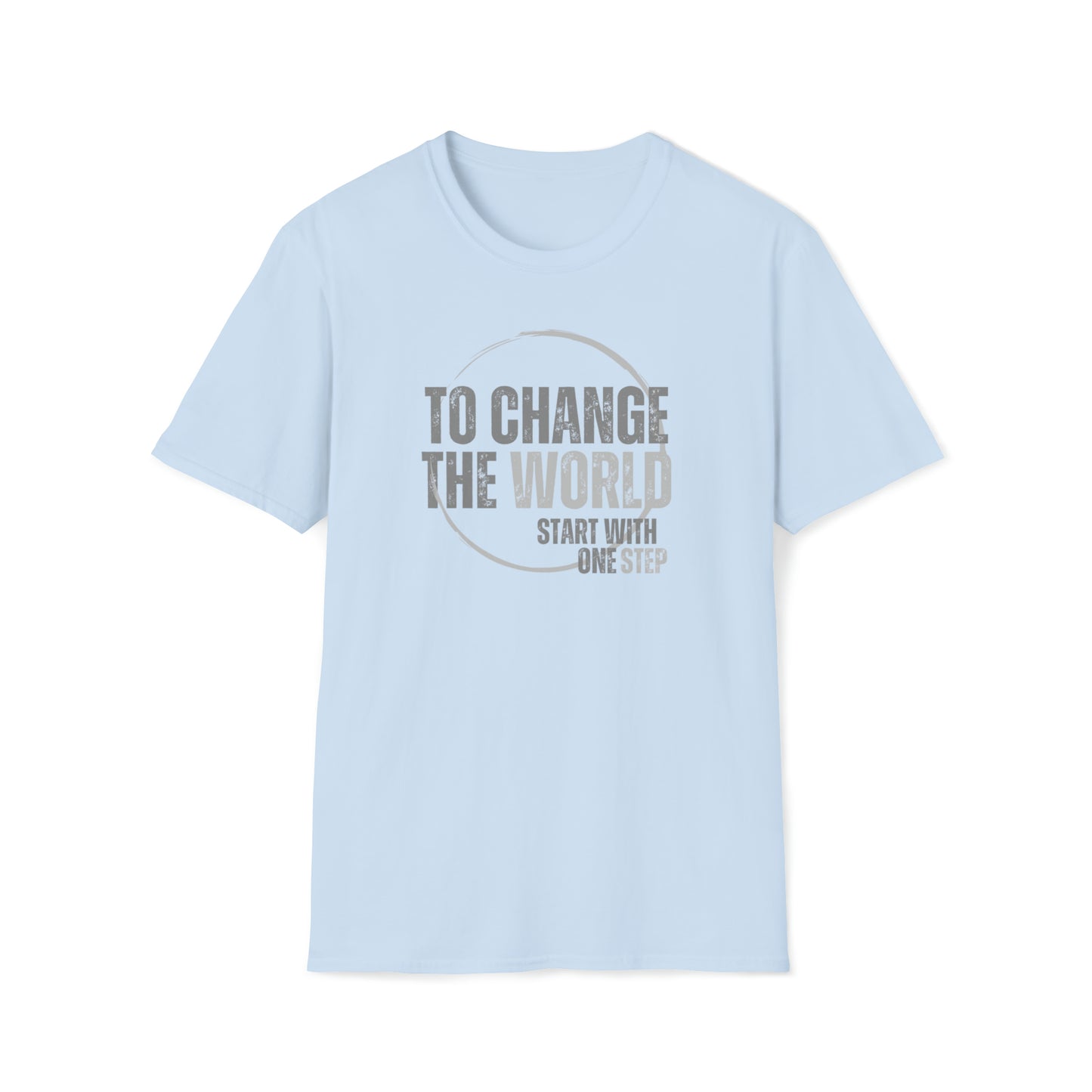 To Change The World Unisex Softstyle DMB T-Shirt