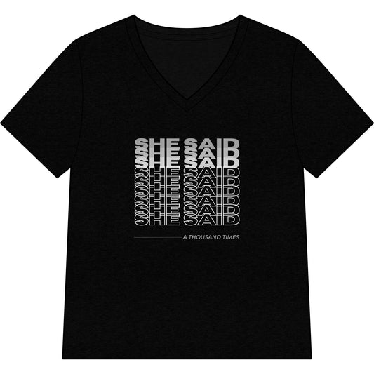 She Said DMB V-Neck T-Shirt