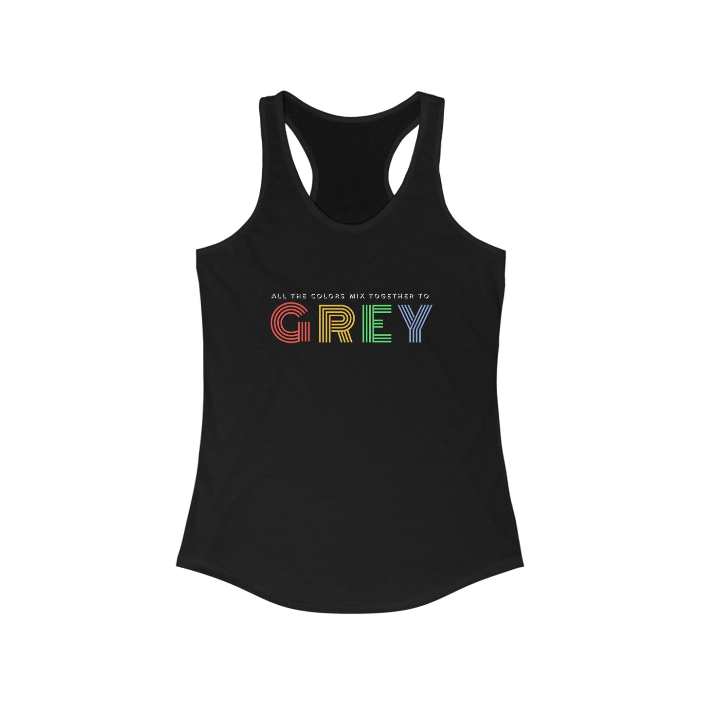 Colors Mix to Grey Women's DMB Tank