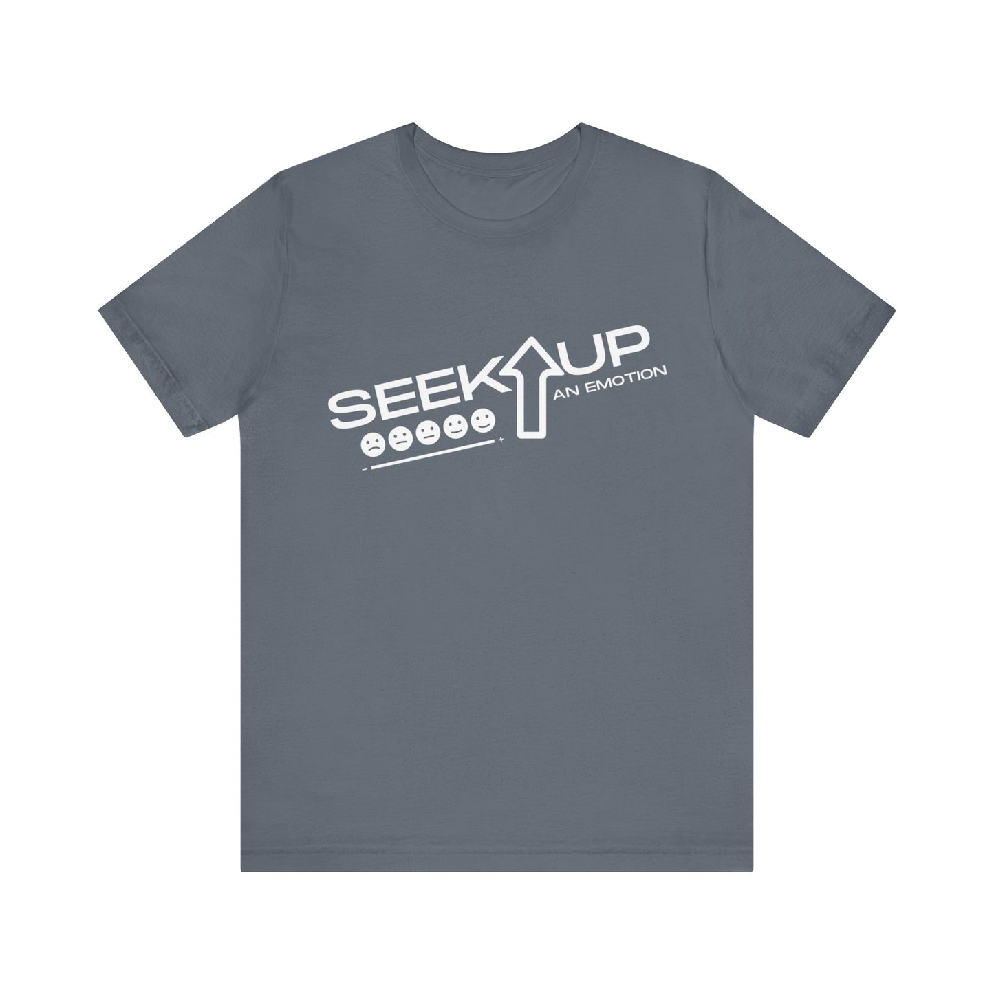 Seek Up White Print Unisex DMB T-Shirt