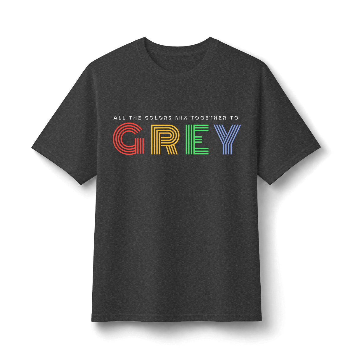 Colors Mix to Grey Unisex DMB T-Shirt
