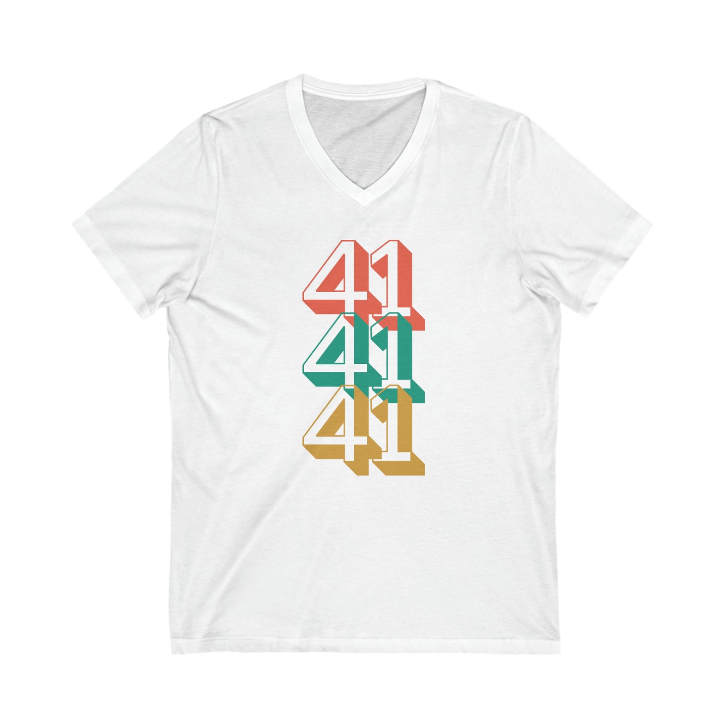 #41 Retro Style DMB V-Neck Tee