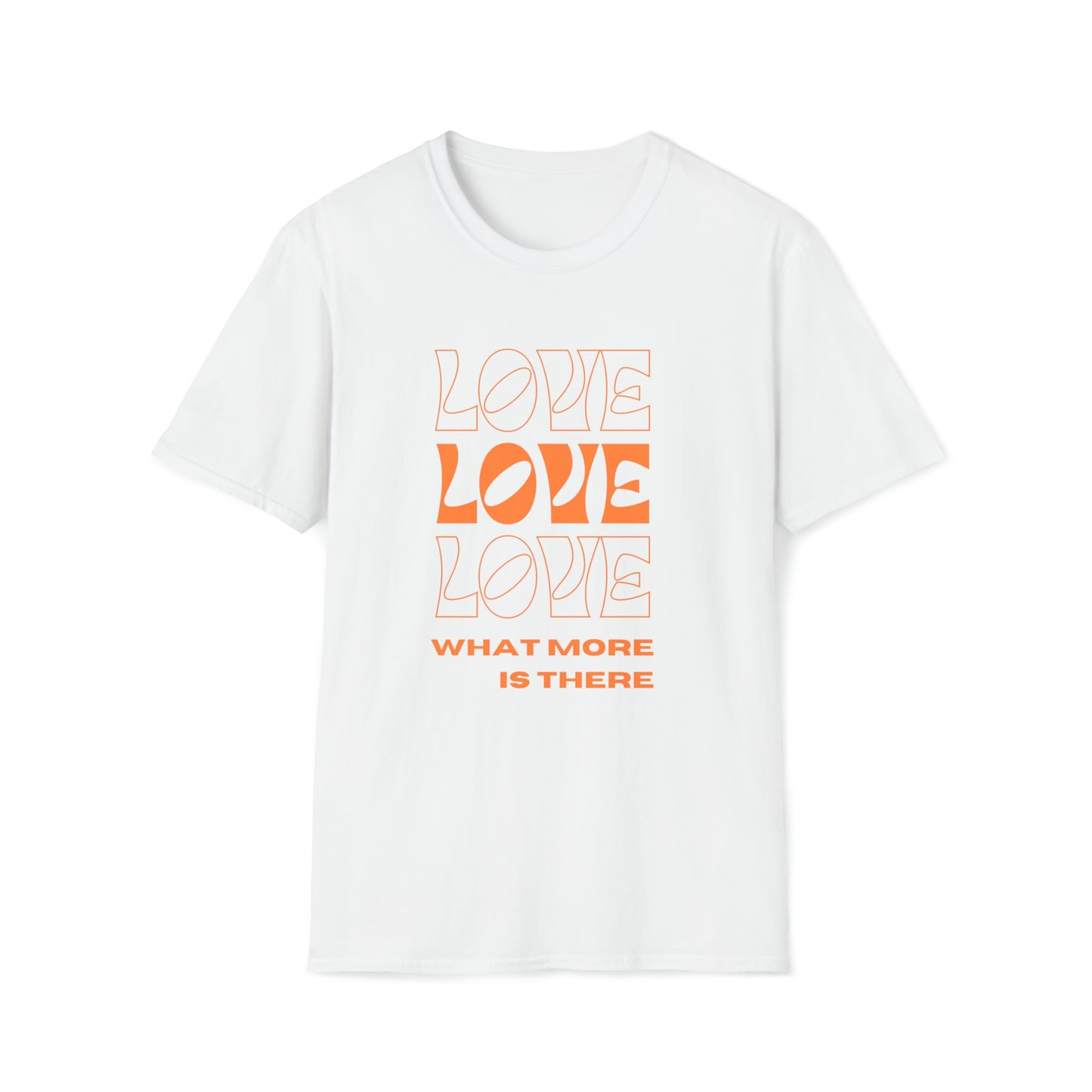 Love What More Is There Unisex Softstyle DMB T-Shirt